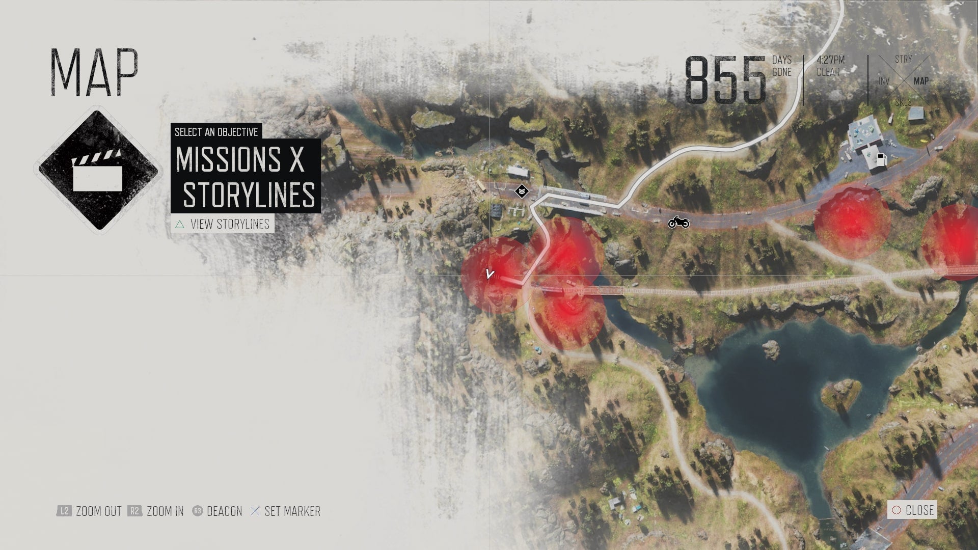 найти вход в гараж days gone
